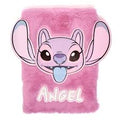 Disney Stitch Angel Fluffy Notebook