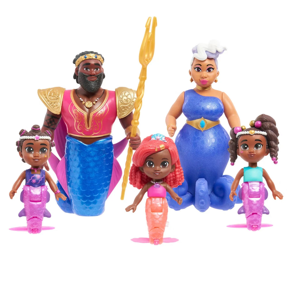 Disney Junior Ariel Royal Family Figure Set