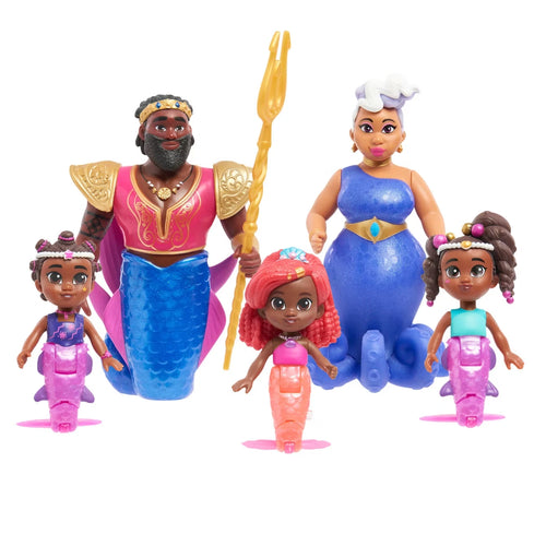 Disney Junior Ariel Royal Family Figure Set